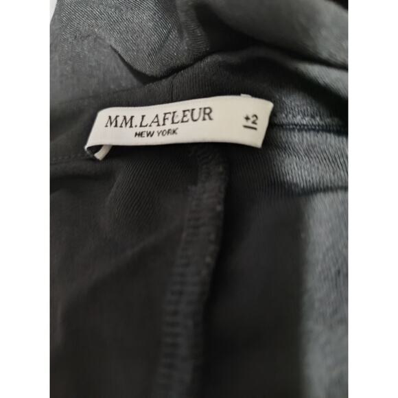 MM Lafleur Women’s Plus Top Size 22 Black Sleeveless V-Neck Stretch Pullover - Picture 6 of 6